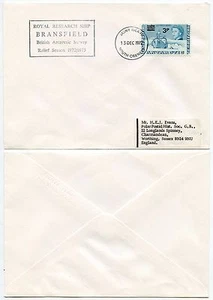 ANTARCTIC SIGNY ISLAND ROYAL RESEARCH SHIP BRANSFIELD BAT RELIEF SEASON 1972 - Picture 1 of 1
