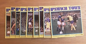 Ipswich Town 1976/77 Selection of Home League Programmes select from menu M-W - Picture 1 of 10