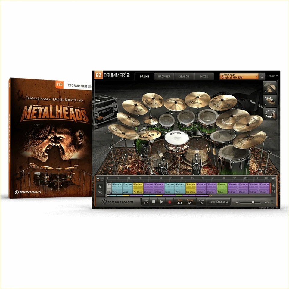 Toontrack Metalheads EZX - Softwarelizenz - Bild 1 von 1