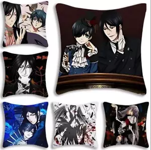Cartoon Anime Manga Butler Kissenbezüge Sofa Dekor Home Druck Kissenbezug - Bild 1 von 29