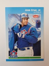 2002 Fleer Platinum Baseball #29 Jose Cruz Jr. Toronto Blue Jays