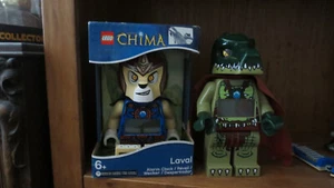 Lego Chima - Laval And Craggie The Croc - Lego Digital Alarm Clock' s - Picture 1 of 1