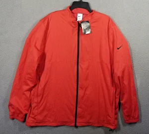 Nike Storm-Fit Victory Golf Jacket Full Zip Red Men's Size XXL DA2867 - Picture 1 of 10