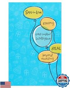 American Greetings Birthday Card for Son-in-Law (Loved and Appreciated) - Picture 1 of 2