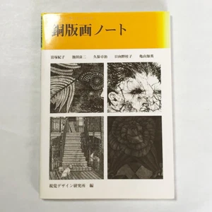 Copperplate engraving notebook etching Primer Japanese Ryoji Ikeda, Takuji Kubo, - Picture 1 of 10
