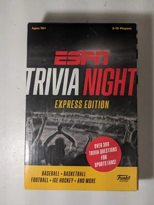 NEW- Funko Games ESPN Trivia Night Express Edition/ Trivia Game For 2-10 Players - Image 1 of 4