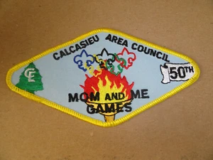PARCHE DE JUEGOS DE MAMÁ Y YO 50º CONSEJO DEL ÁREA DE CALCASIEU BSA 104 - Imagen 1 de 2