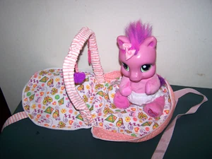 MY LITTLE PONY PLAY N CARRY SKYWISHES BACKPACK PLAY MAT CARRIER INTERACTIVE - Picture 1 of 9
