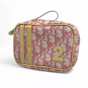 Christian Dior Trotter Bolsa en PVC Rosa con Parche Número 2 - Imagen 1 de 24