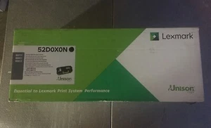 NEW Genuine OEM Lexmark 520XN Extra High Yield Black Toner Cartridge (52D0X0N) - Picture 1 of 2