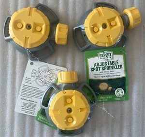 3 Adjustable Spot Sprinklers w. Metal Bases – Expert Gardener - Picture 1 of 3