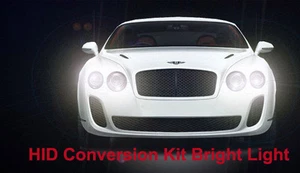 35W H4 5000K High Low Beam Bi-Xenon HID Conversion KIT 2 CANBUS  looms - Picture 1 of 3