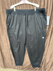 Butterweiche schwarze Stretch-Peelinghose Damengröße 2X_P NEU - Bild 1 von 13