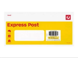 10 x Australia Post - Express Envelope - Small (DL window face) - Free Postage - Picture 1 of 3