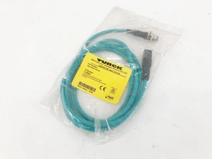 New Turck RJ45 FKFDD 440-2M Cordset 2m 42V 1.5A U-20903 - Picture 1 of 4