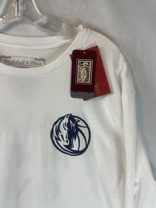 Dallas Mavericks Shirt Mens Large NBA Basketball Long Sleeve Hardwood Classics - Picture 1 of 15