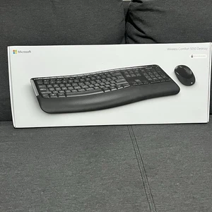 Microsoft Wireless Comfort 5050 Desktop Keyboard + Mouse Combo - Sealed - Picture 1 of 10