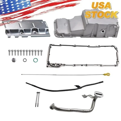 Kit de cárter de aceite de bajo perfil para carrocería F Camaro/Firebird 98-02 cambio de motor LSX Foto 1 de 4
