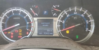 4Runner OE 2016-2019 velocímetro calibre grupo 92 k millas Toyota Foto 1 de 4