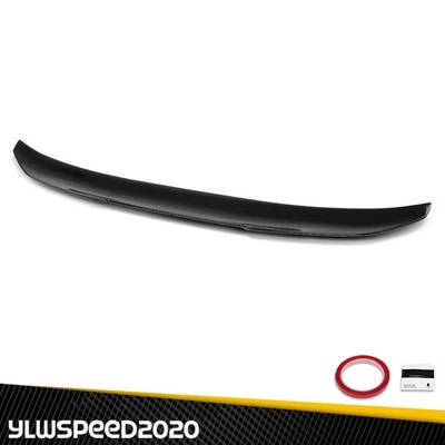 Trunk Spoiler Wing Fits 17-23 BMW G30 G38 5 Series F90 M5 PSM Style Gloss Black - Imagem 1 de 4