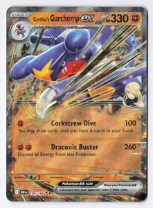 Cynthia's Garchomp ex 104/182 - SV10: Destined Rivals Double Rare Holo NM - Picture 1 of 2