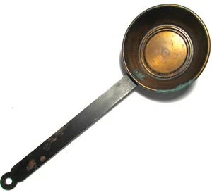 ANTIQUE COPPER WATER DIPPER 14 INCHES - Picture 1 of 2