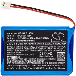 Akku 800mAh Typ PL053448P für Nolan B5 B901L B901R N103 N4 N43 N43E N71 - Bild 1 von 6