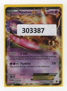 (303387) MEWTWO EX 54/99 B&W NEXT DESTINIES Carta Pokemon Holo Ultra Rara - Foto 1 di 4