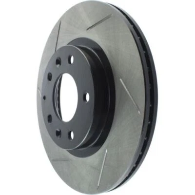 Stoptech 126.45075SR Sport Slotted Disc Brake Rotors For Mazda MX-5 Miata - Image 1 of 3
