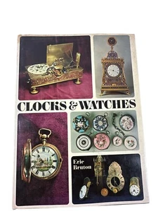 Clocks & Watches by Eric Bruton Illustrated Hardcover Book C. 1968 - Picture 1 of 9