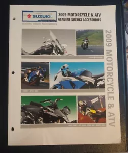 SUZUKI 2009 Motorcycle & ATV Genuine Accessories Catalog - Picture 1 of 15