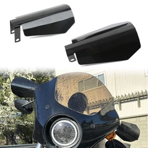 For Harley Touring Sportster 2007-20 Larger Hand Guards Protector Wind Deflector - Picture 1 of 14