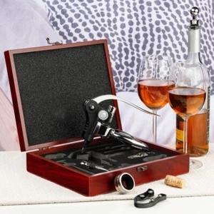 10-tlg. Weinzubehör-Set in Geschenkbox - Bild 1 von 5