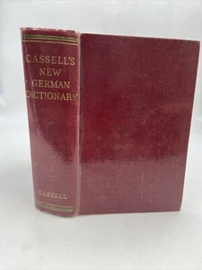 1969 Cassell’s New German  Dictionary Hardcover - Picture 1 of 7