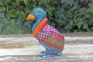 Vulture Alebrije Figurine, Handmade Home Decor, Folk Art from Oaxaca Mexico, Ori - Picture 1 of 9