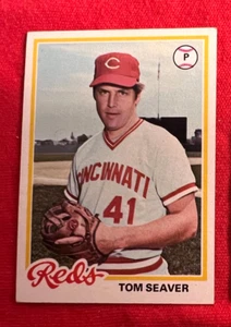 1978 Topps Tom Seaver Cincinnati Reds Baseball Card #450 - Picture 1 of 2