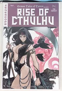 Cómic Grimm Spotlight Rise of Cthulhu Zenescope en estado bastante bueno/casi nuevo 9,0 embolsado y embarcado 2022 - Imagen 1 de 1