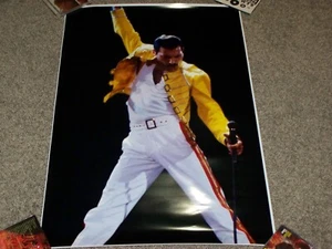 FREDDIE MERCURY CONCERT POSTER 24" X 36" GLOSSY ON HEAVY PAPER - Picture 1 of 1