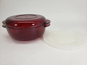 Tupperware Kasserolle 3 Stück Servierschale Bodendichtung mikrowellengeeignet 254A/2545A/2544A - Bild 1 von 5