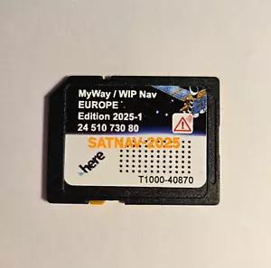 Carte SD Europe édition 2025 pour GPS Peugeot WipNav - Citroën MyWay RNEG - Bild 1 von 9