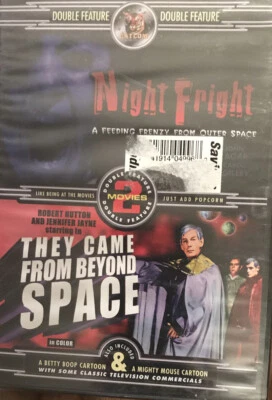 Night Fright/They Came from Beyond Space (Double Feature) BRAND NEW DVD - Image 1 of 2