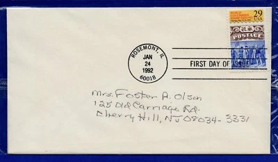 US 1992 FDC #2616 - 29c World Columbian Stamp Expo First Day Cover - Image 1 of 2