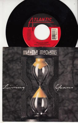 MIKE & THE MECHANICS (GENESIS) - THE LIVING YEARS- ORIGINAL 45 WPS - GREAT SHAPE Foto 1 de 2