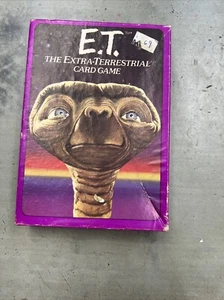 Vintage E.T. El juego de cartas extraterrestre Parker Brothers 1982 - Imagen 1 de 4