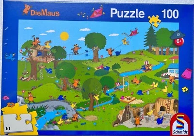 Il Topo Nel Parco Giochi Schmidt Puzzle 100 Pezzi Gioco Di Abilità 56395 - Immagine 1 di 4