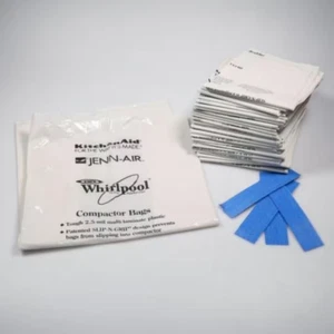 Genuine OEM Original Plastic Trash Compactor 10 Bags 22-13370 15-inch - Picture 1 of 2