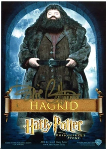 Robbie Coltrane Handsigniert Harry Potter Fotografie Karte 6 x 4 - Bild 1 von 2