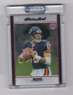 CHRIS LEAK '07 BOWMAN CHROME UNCIRCULATED PARALLEL ROOKIE -SERIAL #/1079 - Image 1 of 4