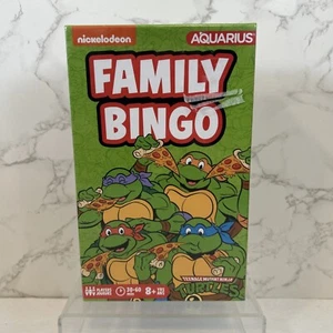 Nickelodeon Teenage Mutant Ninja Turtles (TMNT) Family Bingo Game - Sealedp - Picture 1 of 3