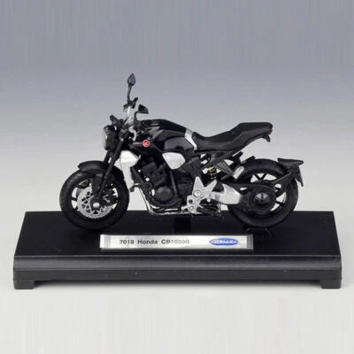 1:18 Honda CB1000R Motorcycle Model Diecast Toy Vehicle for Kids Adults Black - Image 1 of 4